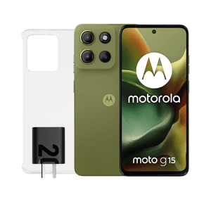 Celular Motorola G15 (128+4GB) Iguana Green